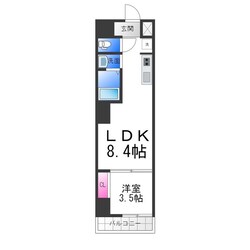 GARDENIA堺東の物件間取画像